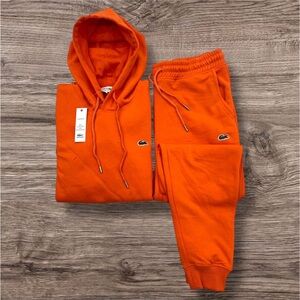 Lacoste Vibrant Orange Tracksuit
